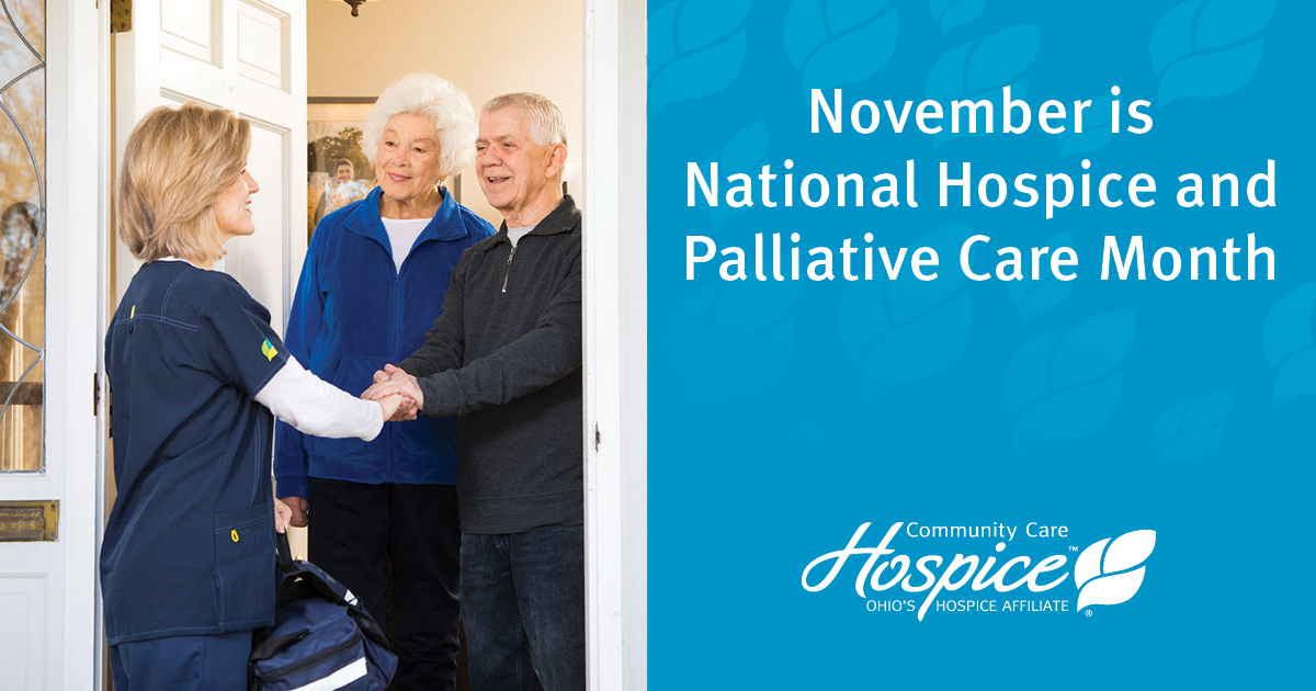 National Hospice and Palliative Care Month