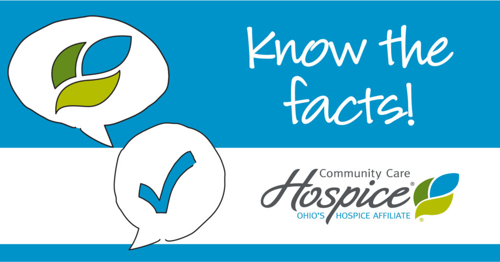 Know the facts! Community Care Hospice 