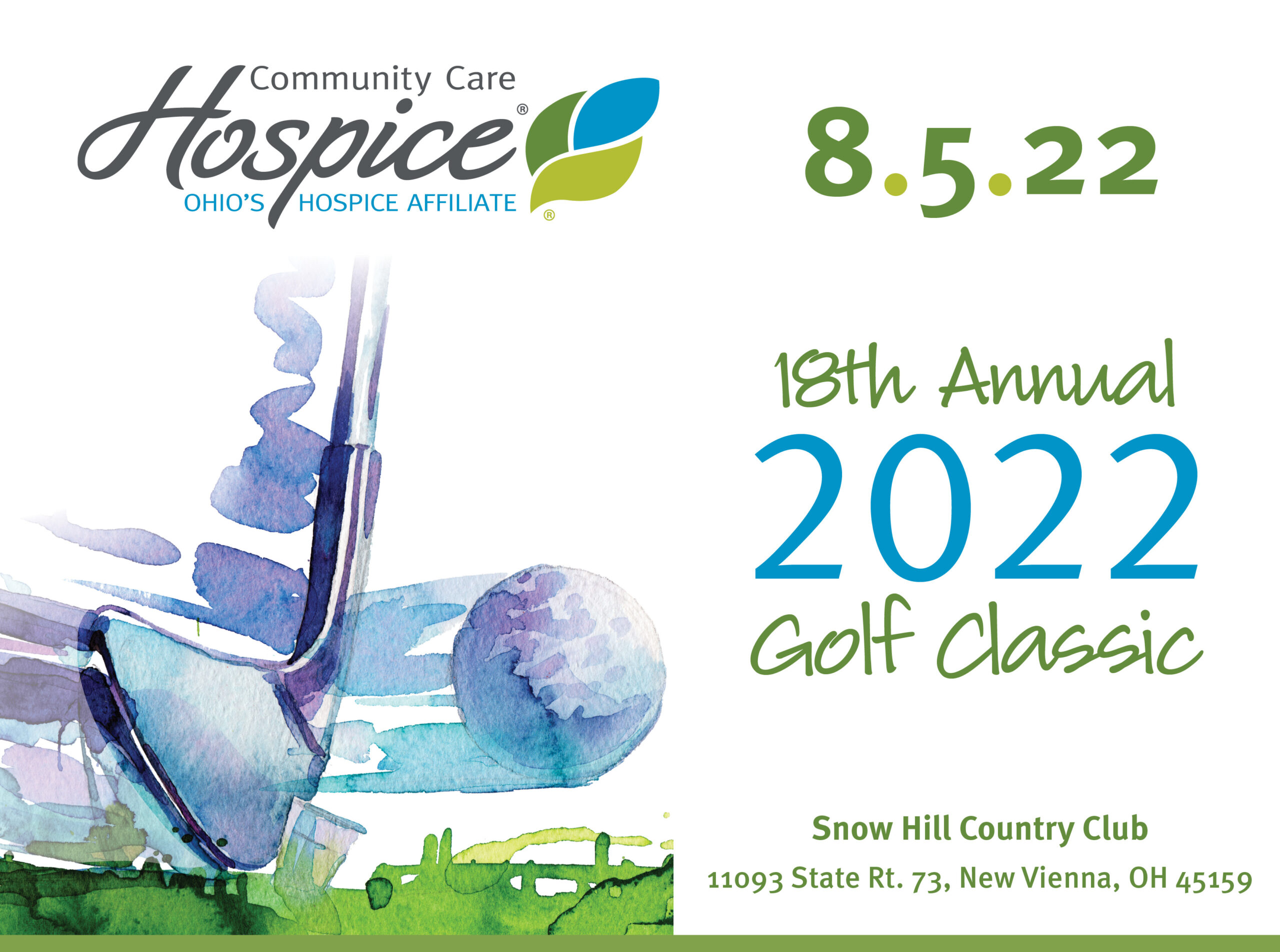 Community Care Hospice Golf Classic 2022