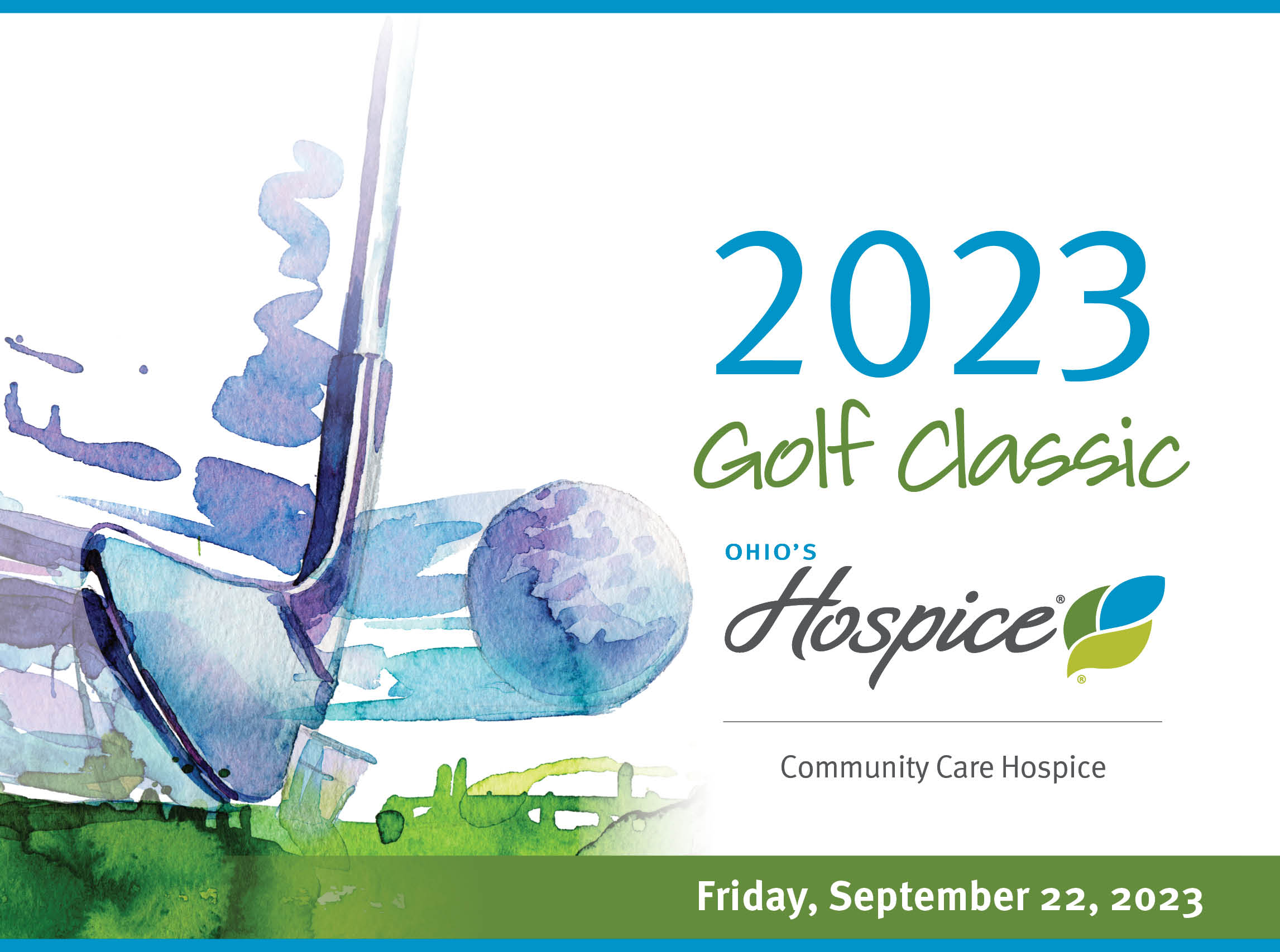 Community Care Hospice 2023 Golf Classic Friday, September 22, 2023